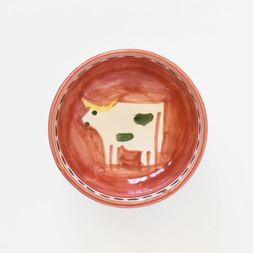 Cow extra-small dipping bowl