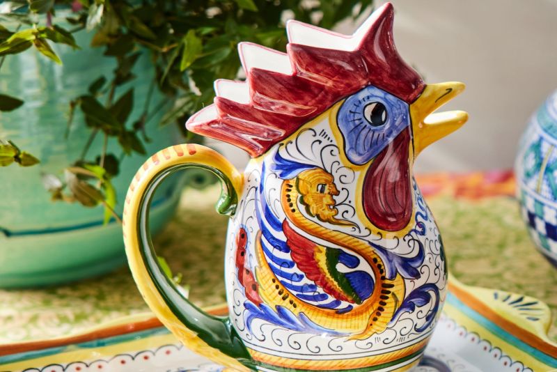 The Cockadoodle-Truth About the Italian Ceramic Rooster – Bellezza