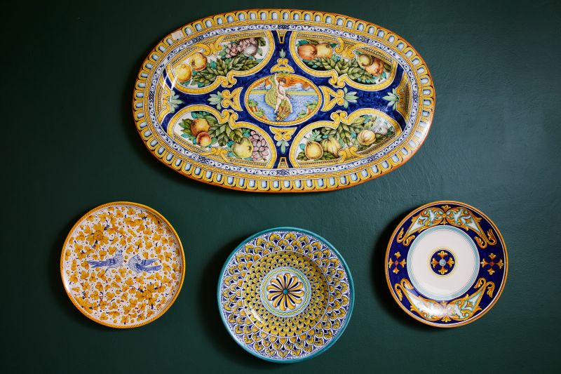 Italian ceramic wall plates