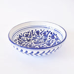 Arabesco Cobalt Blu serving bowl - 8''