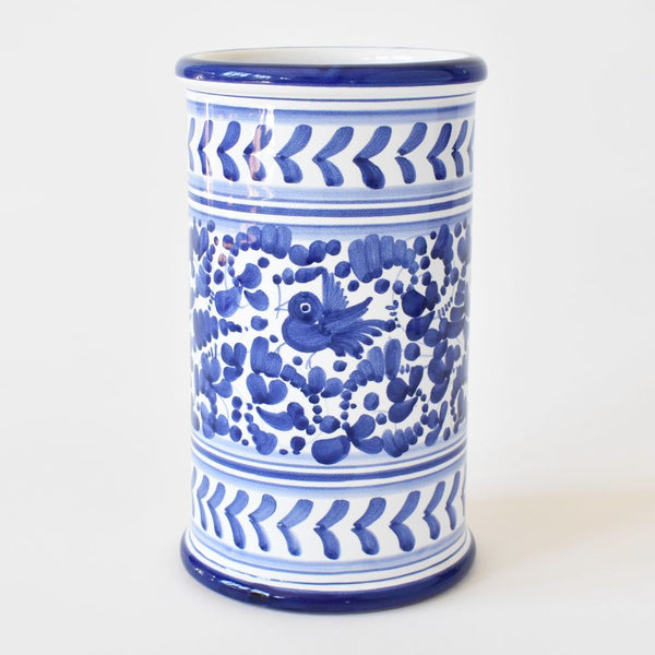 Arabesco Cobalt Blu wine bottle holder