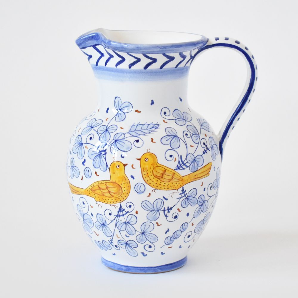 Arabesco Blue Yellow pitcher
