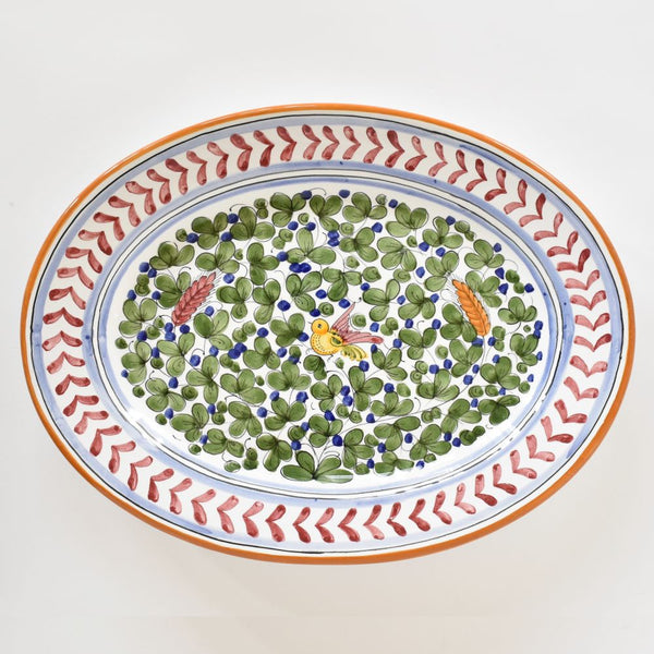 Arabesco Contornato oval platter - 42cm