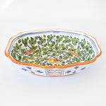 Arabesco Contornato scalloped oval bowl