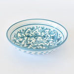 Arabesco Turquoise bowl - 8''