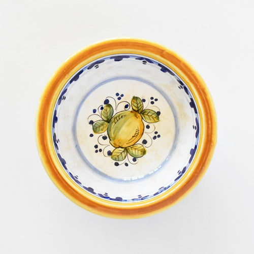 Bacco footed bowl with handles