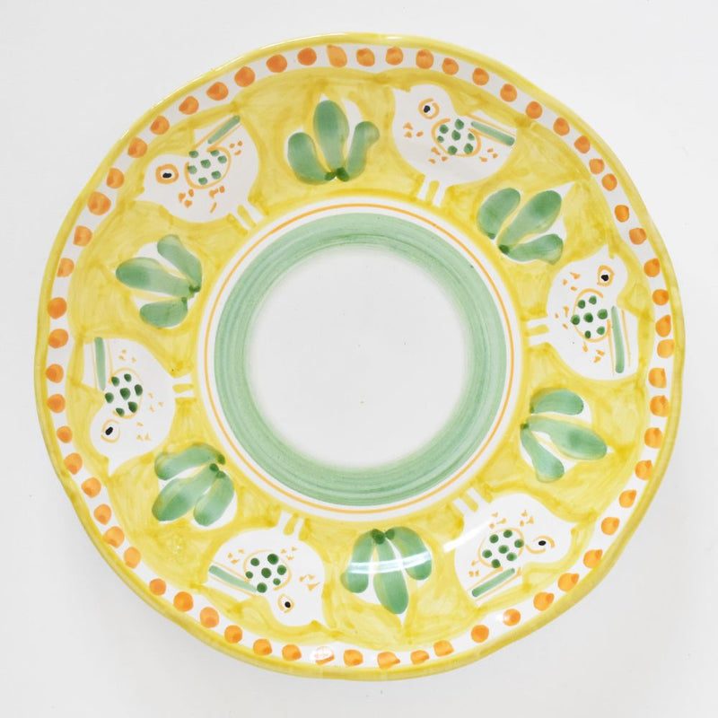 Chartreuse Chicken dinner plate - 10 1/4''