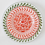 Arabesco Red salad plate
