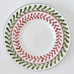 Semplice Frecce Green dinner plate