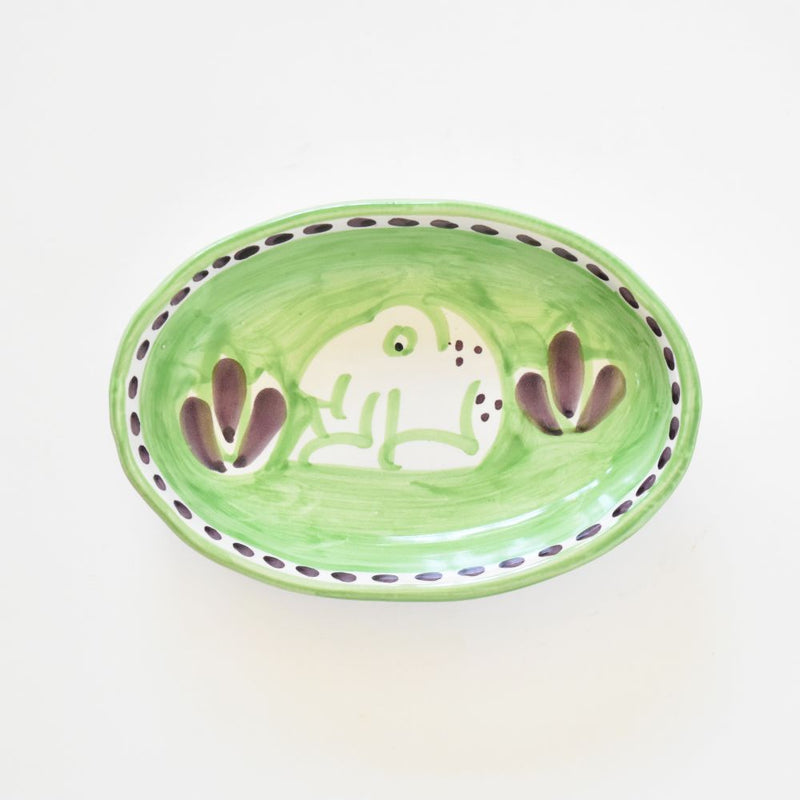 Frog small oval dish