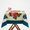 Lisa Corti Lisa Bouquet Cream small square cloth 110x110cm table cover