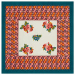 Lisa Corti Lisa Bouquet Cream square table cover 180x180cm cloth