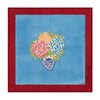 Lisa Corti X La Minervetta Matisse Pot Sky block printed cotton napkins - set of 2