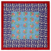 Lisa Corti X La Minervetta Matisse Pot Sky cotton tablecloth 220x220cm square