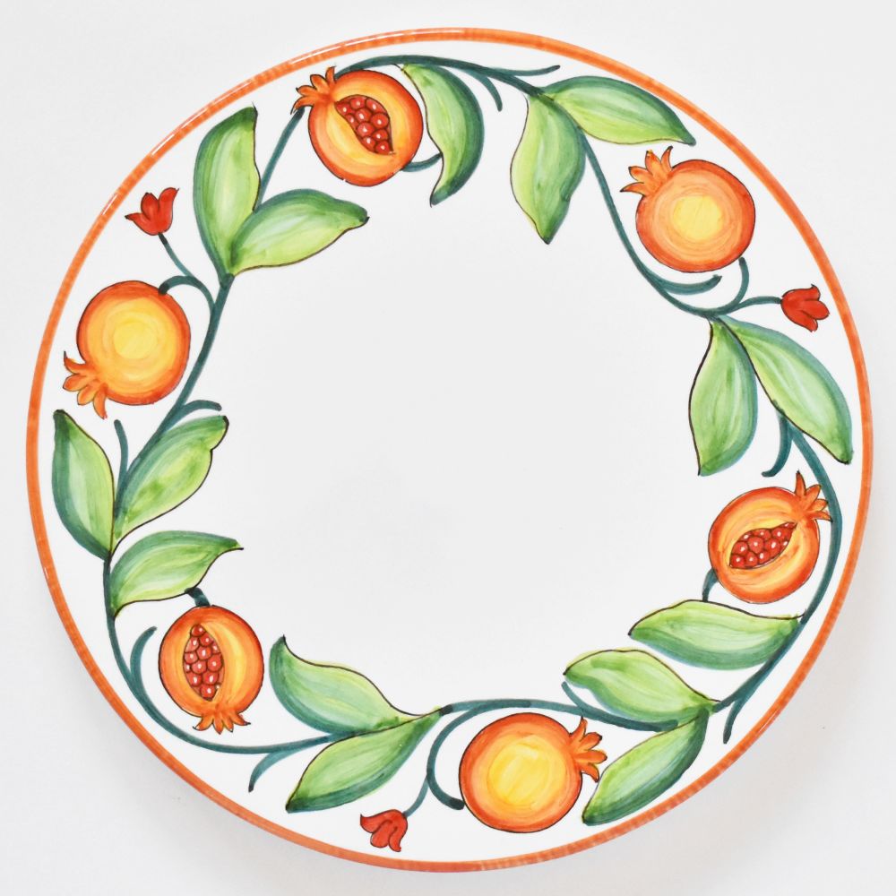 Melograno Pomegranate cake plate/cheese board