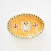 Owl small oval dish