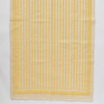 Tessitura Pardi Iris Stripe Yellow kitchen towel