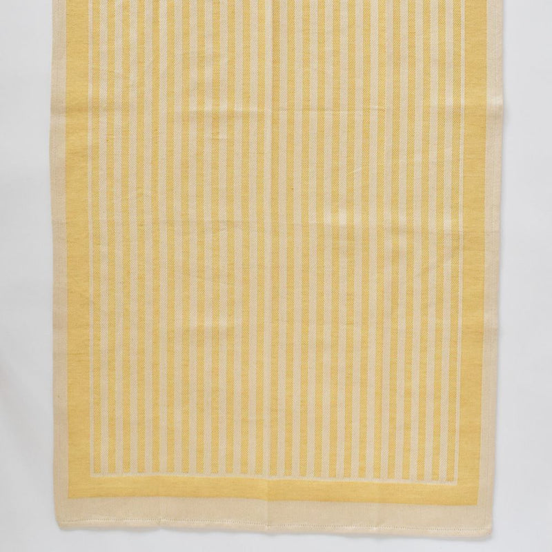 Tessitura Pardi Iris Stripe Yellow kitchen towel