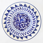 Arabesco Cobalt Blu salad plate