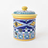 Rombi Blu garlic jar