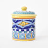 Rombi Blu garlic jar