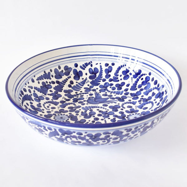 Arabesco Cobalt Blu serving bowl - 12"