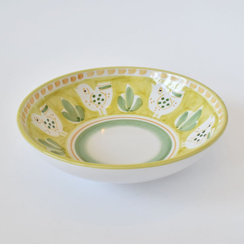 Chartreuse Chicken pasta bowl - 8 3/4'' small serving bowl