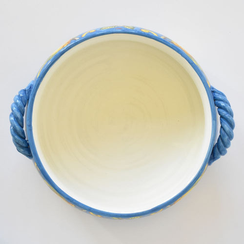 Limoni fondo Celeste large centerpiece bowl