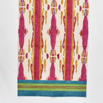 Lisa Corti Flame Aubergine Gold table runner 50x150cm double mat