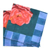Lisa Corti Nizam Flower Green printed cotton napkins - set of 2