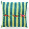 Lisa Corti Nizam Stripes Ferozi Sugar Euro pillow 60x60cm cushion
