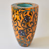 Marino Moretti Double-walled Vase with Flowers