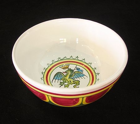 Palio di Siena Dragon cereal bowl
