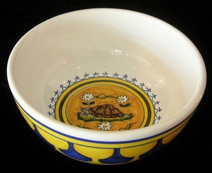 Palio di Siena Turtle cereal bowl