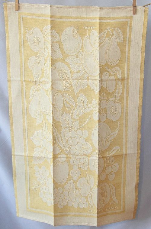 Tessitura Pardi Kitchen Towel - Quattro Stagioni Yellow