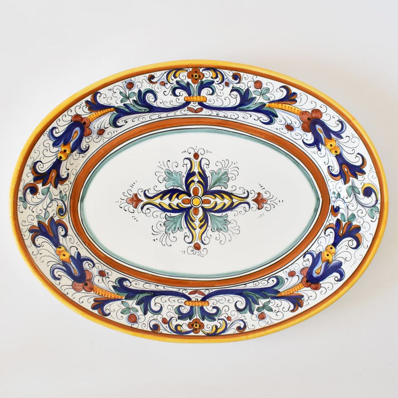 Ricco Deruta oval platter - 42cm