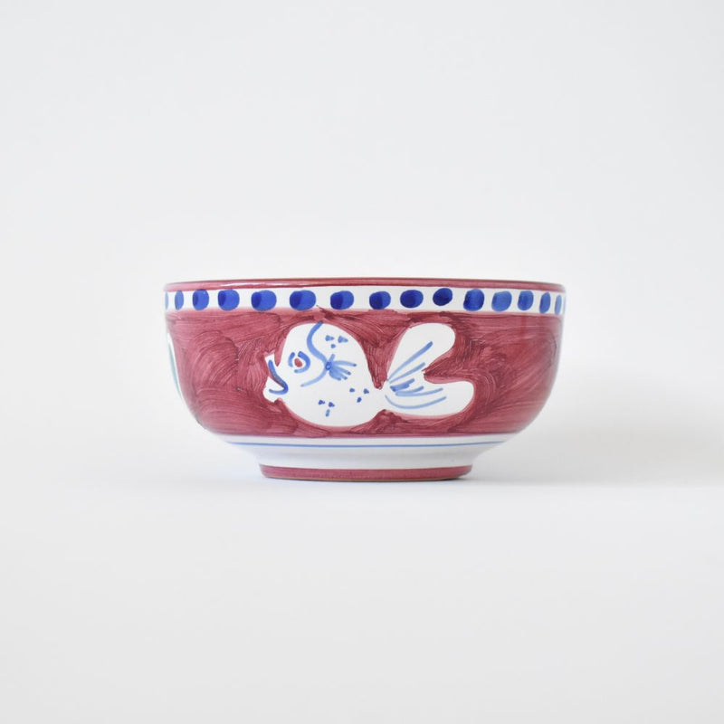 Red Fish cereal bowl